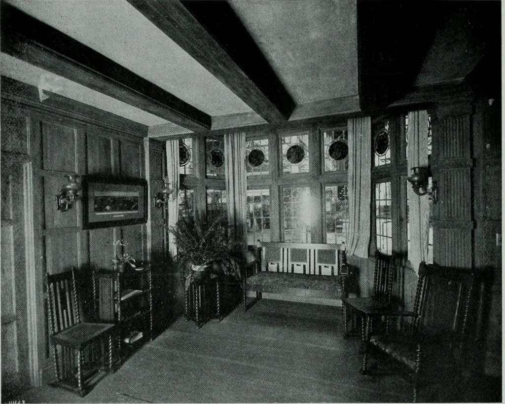 An illustration from The Architect & engineer of California and the Pacific Coast, 1905, leaf 55