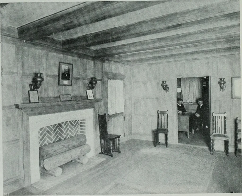 An illustration from The Architect & engineer of California and the Pacific Coast, 1905, leaf 55