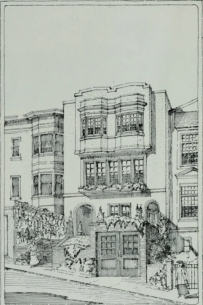 An illustration from The Architect & engineer of California and the Pacific Coast, 1905, leaf 61