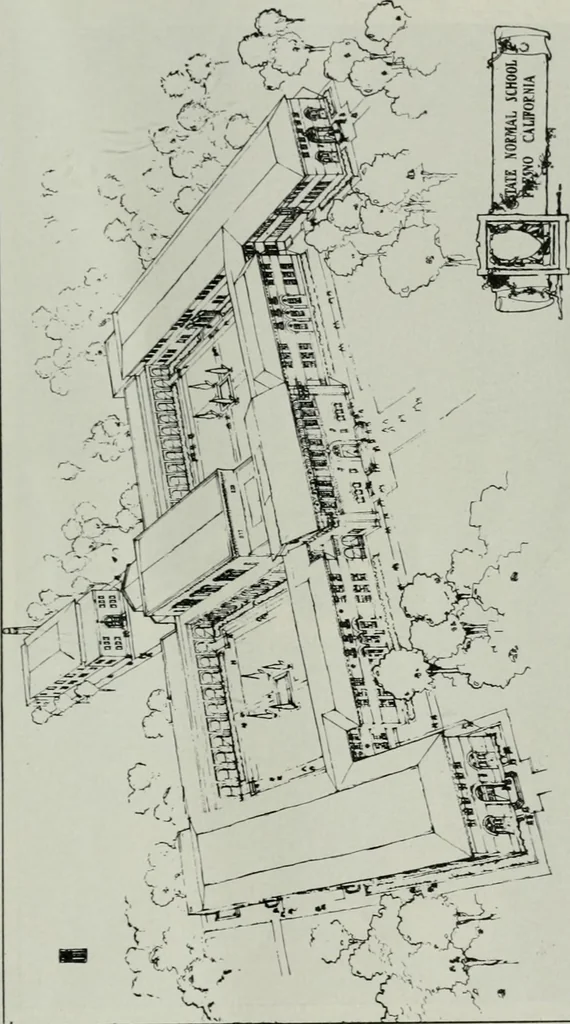 An illustration from The Architect & engineer of California and the Pacific Coast, 1905, leaf 80