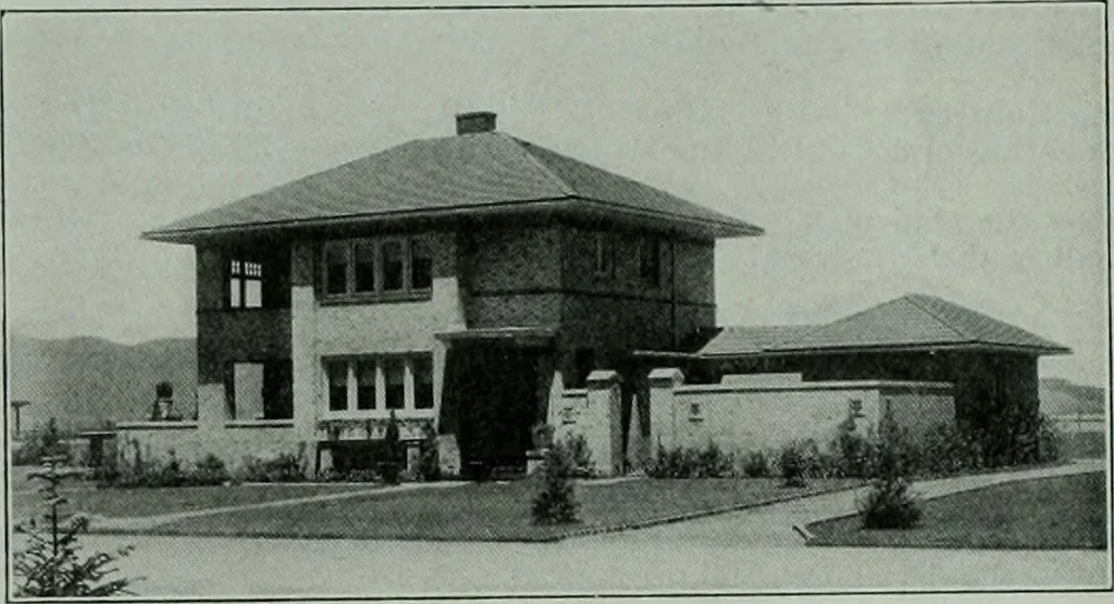 An illustration from The Architect & engineer of California and the Pacific Coast, 1905, leaf 95