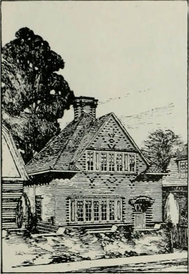 An illustration from The Architect & engineer of California and the Pacific Coast, 1905, leaf 116