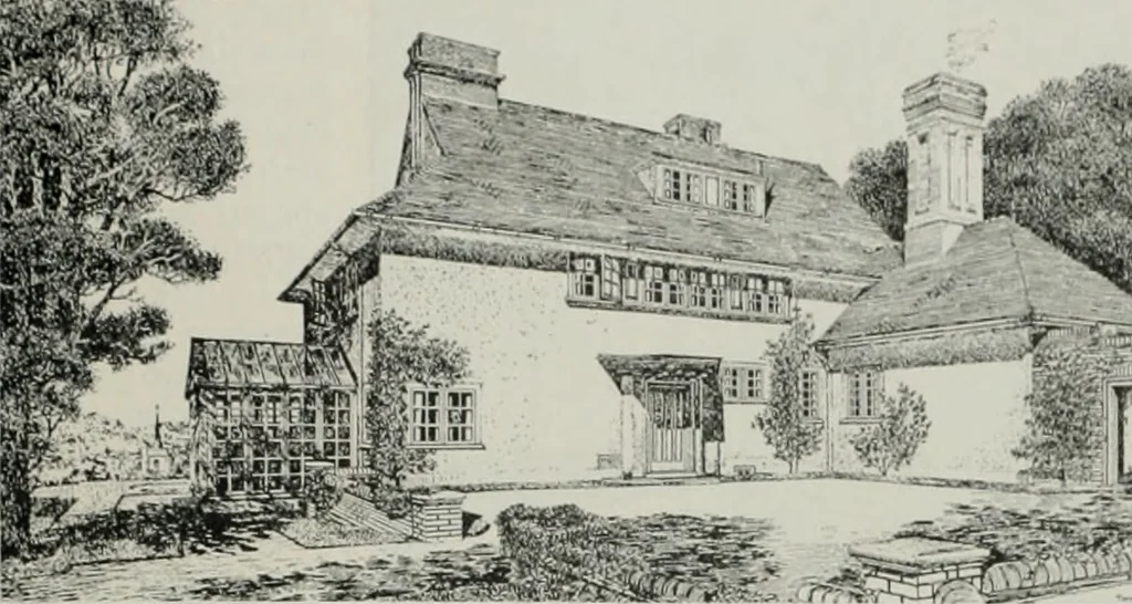 An illustration from The Architect & engineer of California and the Pacific Coast, 1905, leaf 118