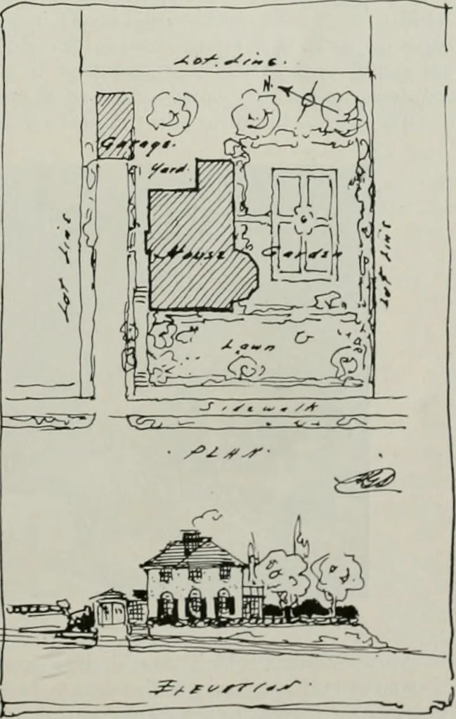 An illustration from The Architect & engineer of California and the Pacific Coast, 1905, leaf 118