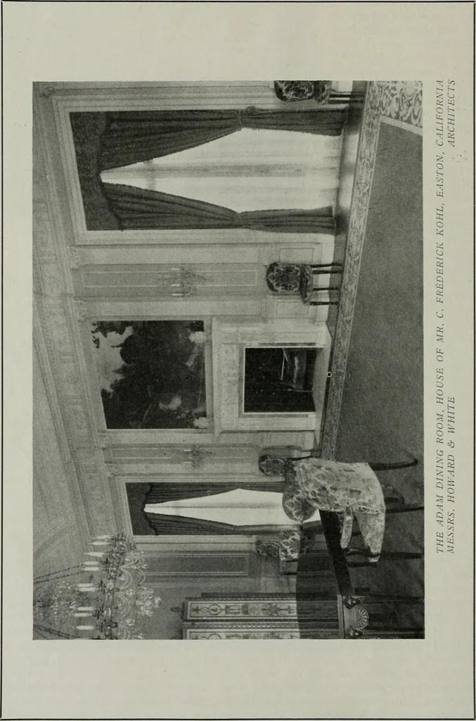 An illustration from The Architect & engineer of California and the Pacific Coast, 1905, leaf 121