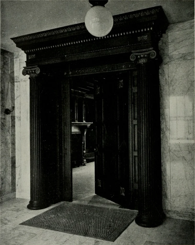 An illustration from The Architect & engineer of California and the Pacific Coast, 1905, leaf 141