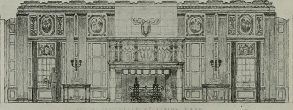 An illustration from The Architect & engineer of California and the Pacific Coast, 1905, leaf 145
