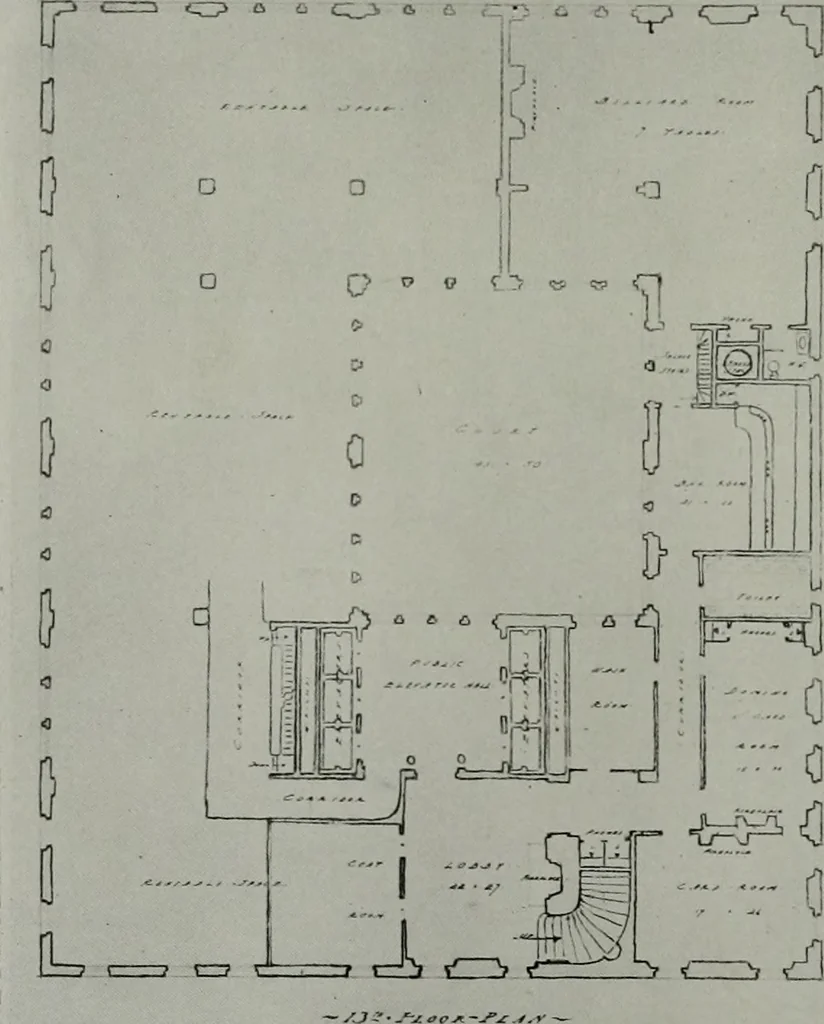 An illustration from The Architect & engineer of California and the Pacific Coast, 1905, leaf 145