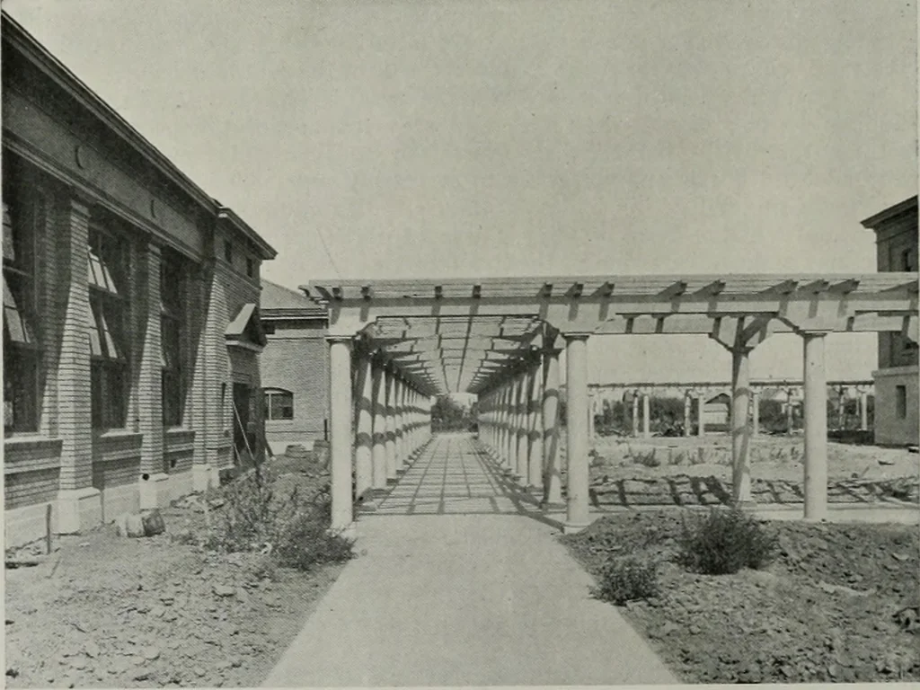 An illustration from The Architect & engineer of California and the Pacific Coast, 1905, leaf 151