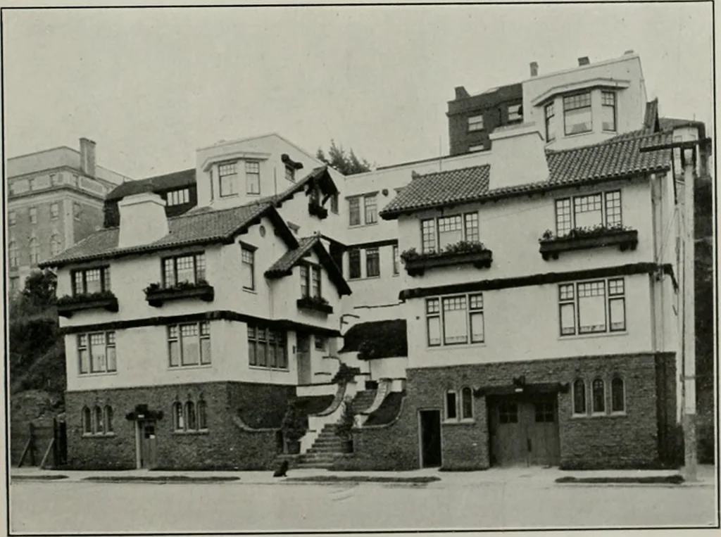 An illustration from The Architect & engineer of California and the Pacific Coast, 1905, leaf 16