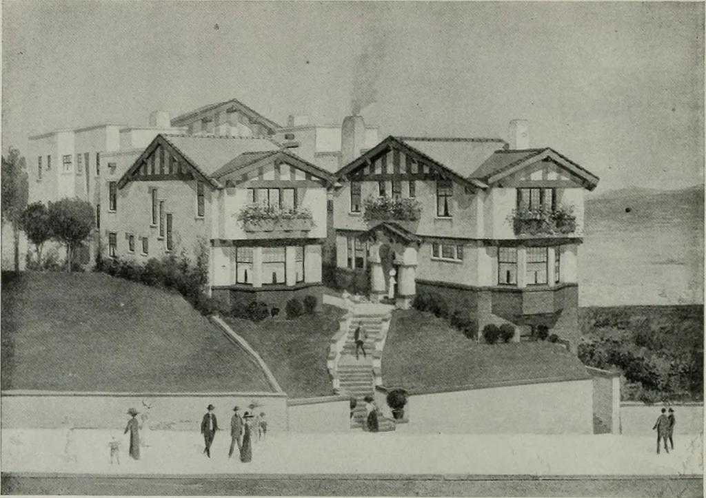 An illustration from The Architect & engineer of California and the Pacific Coast, 1905, leaf 17