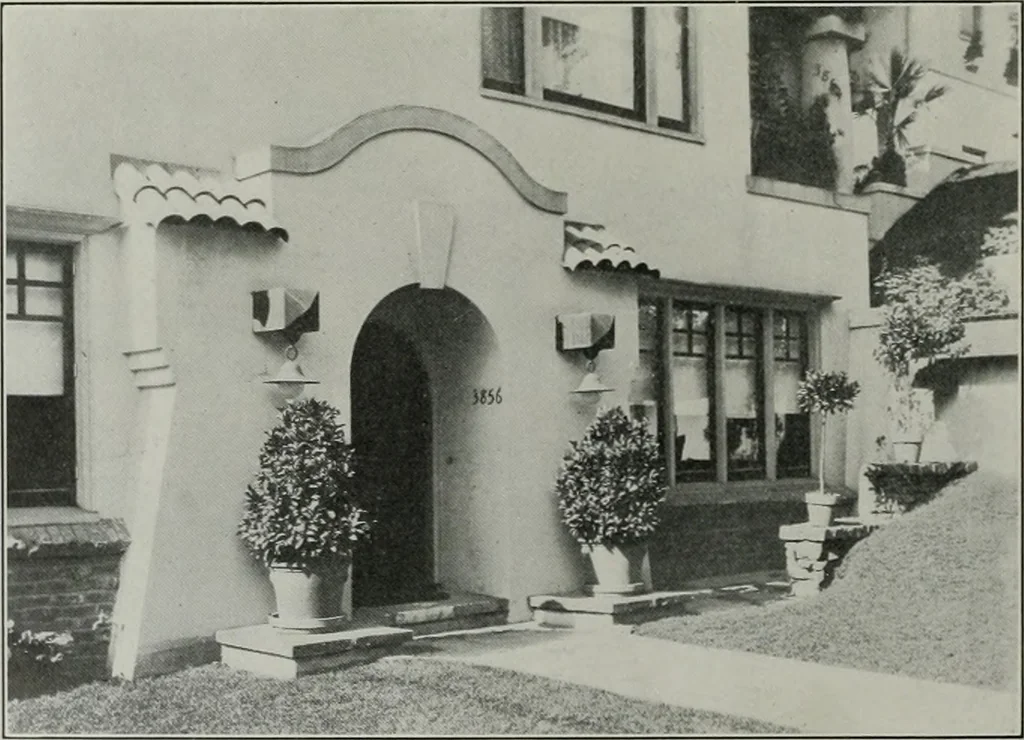 An illustration from The Architect & engineer of California and the Pacific Coast, 1905, leaf 17