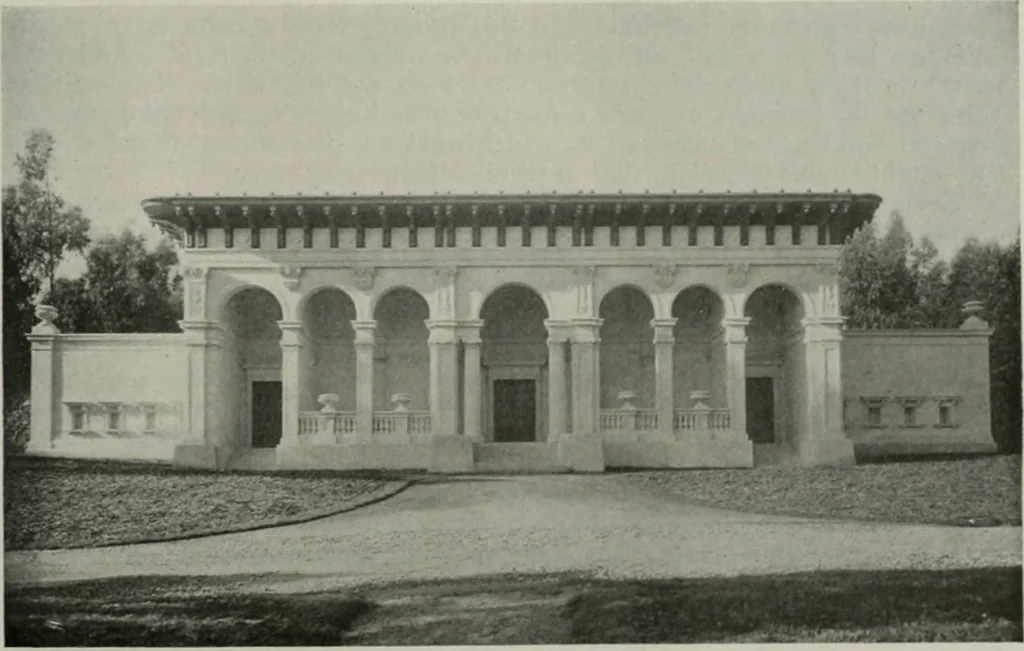An illustration from The Architect & engineer of California and the Pacific Coast, 1905, leaf 170