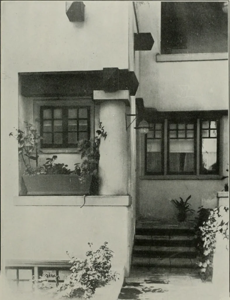An illustration from The Architect & engineer of California and the Pacific Coast, 1905, leaf 18