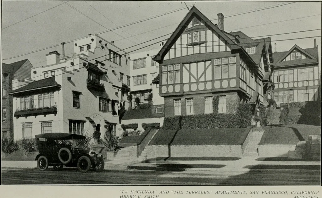 An illustration from The Architect & engineer of California and the Pacific Coast, 1905, leaf 19
