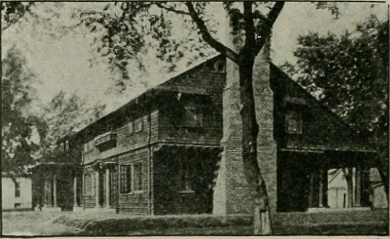 An illustration from The Architect & engineer of California and the Pacific Coast, 1905, leaf 211