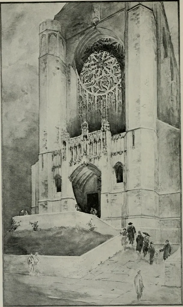 An illustration from The Architect & engineer of California and the Pacific Coast, 1905, leaf 219