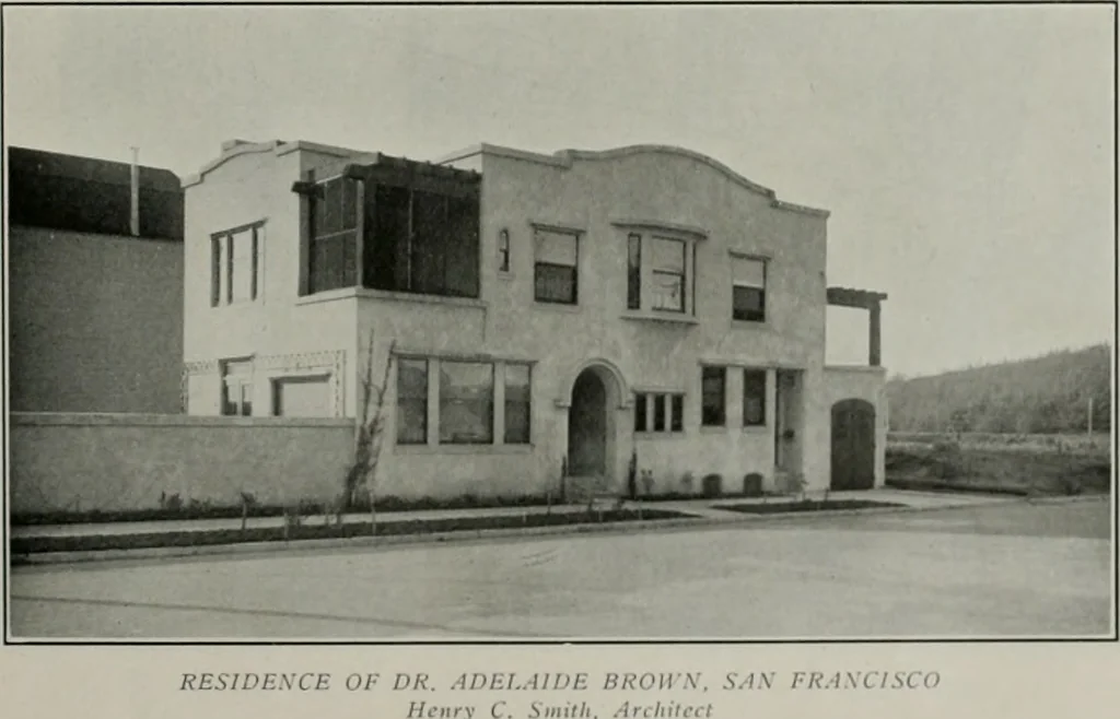 An illustration from The Architect & engineer of California and the Pacific Coast, 1905, leaf 22