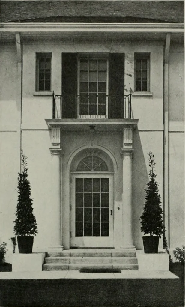 An illustration from The Architect & engineer of California and the Pacific Coast, 1905, leaf 222