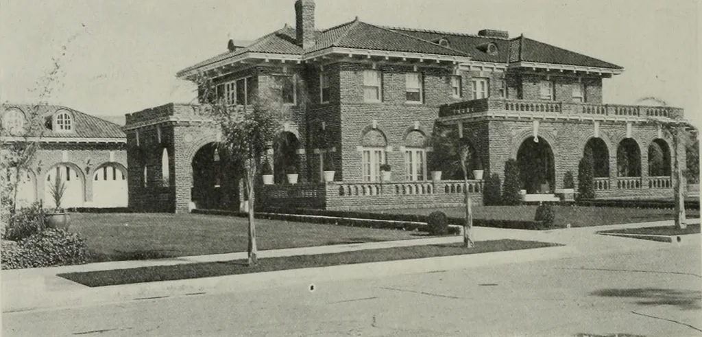 An illustration from The Architect & engineer of California and the Pacific Coast, 1905, leaf 227