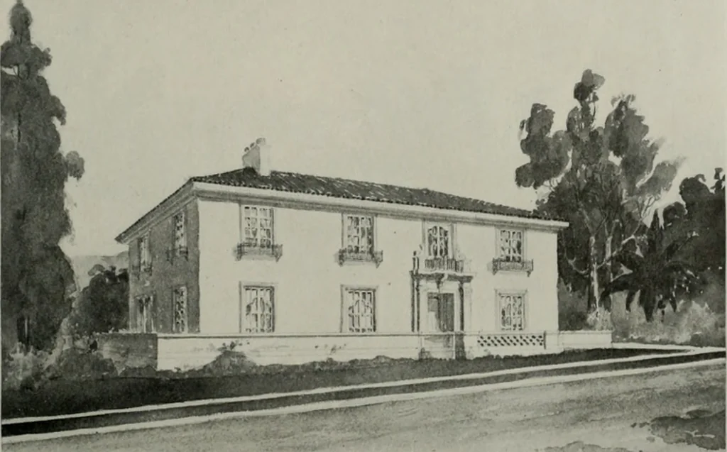 An illustration from The Architect & engineer of California and the Pacific Coast, 1905, leaf 228