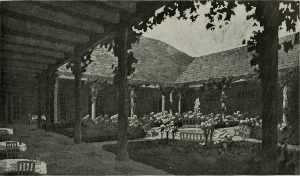 An illustration from The Architect & engineer of California and the Pacific Coast, 1905, leaf 232