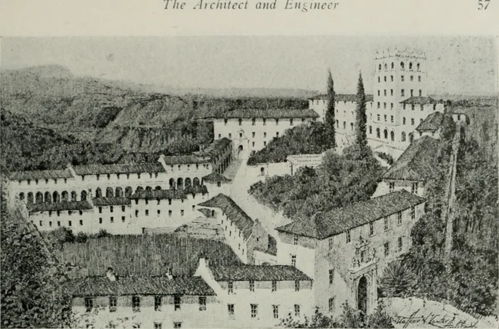 An illustration from The Architect & engineer of California and the Pacific Coast, 1905, leaf 238