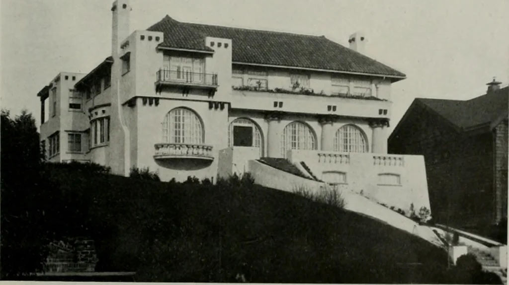 An illustration from The Architect & engineer of California and the Pacific Coast, 1905, leaf 24