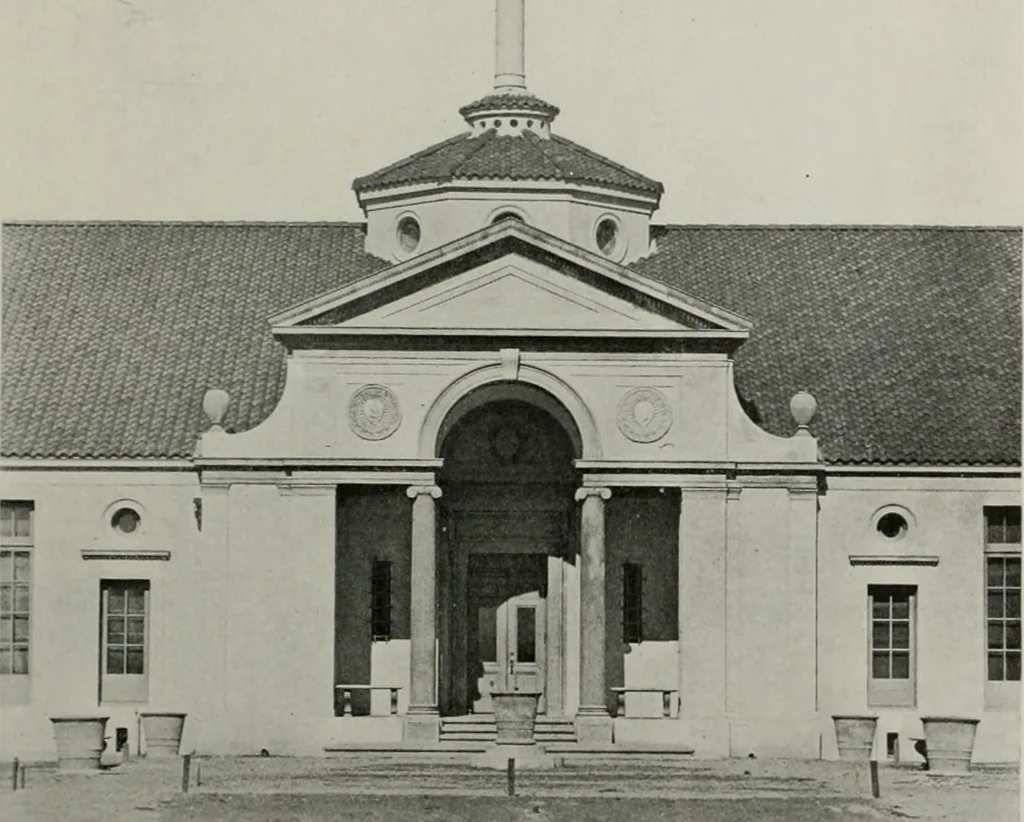 An illustration from The Architect & engineer of California and the Pacific Coast, 1905, leaf 240
