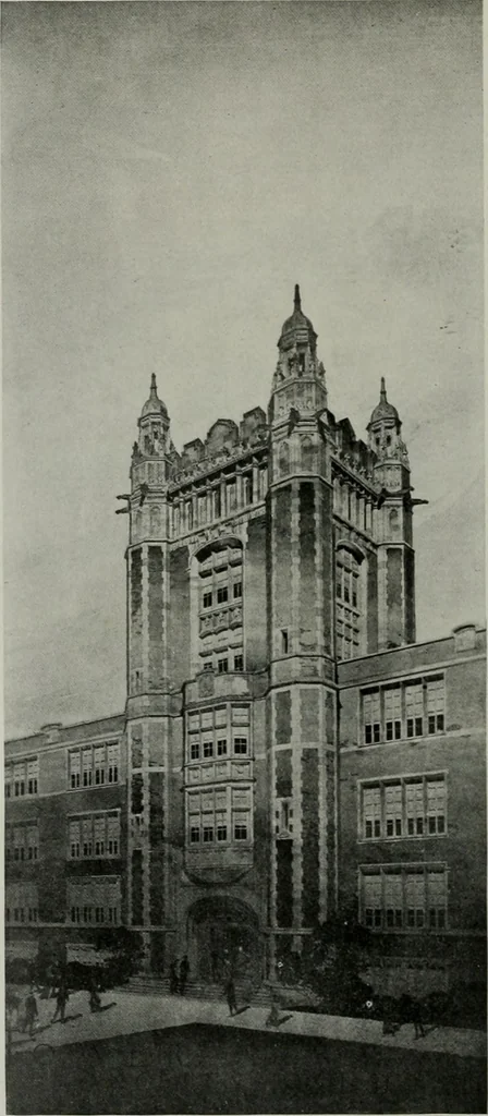 An illustration from The Architect & engineer of California and the Pacific Coast, 1905, leaf 241
