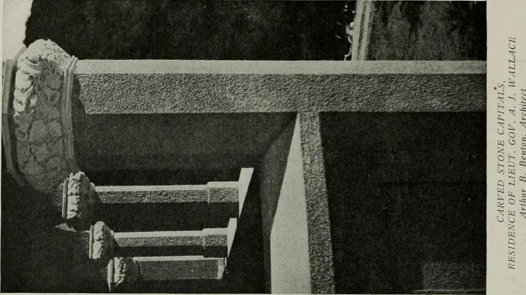 An illustration from The Architect & engineer of California and the Pacific Coast, 1905, leaf 245