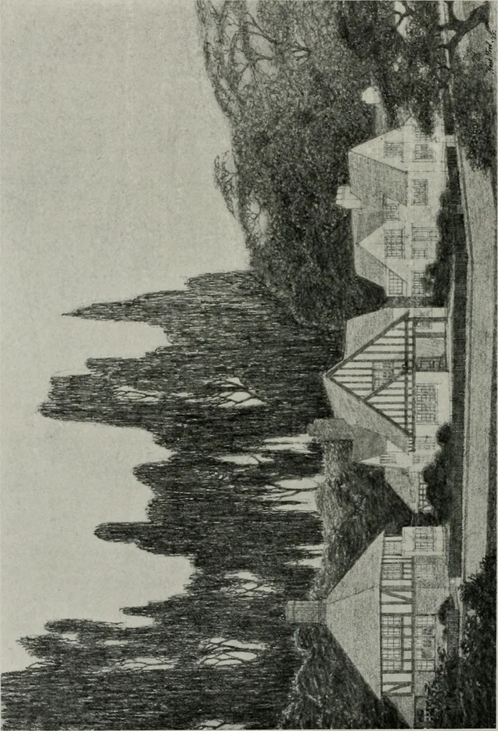An illustration from The Architect & engineer of California and the Pacific Coast, 1905, leaf 253