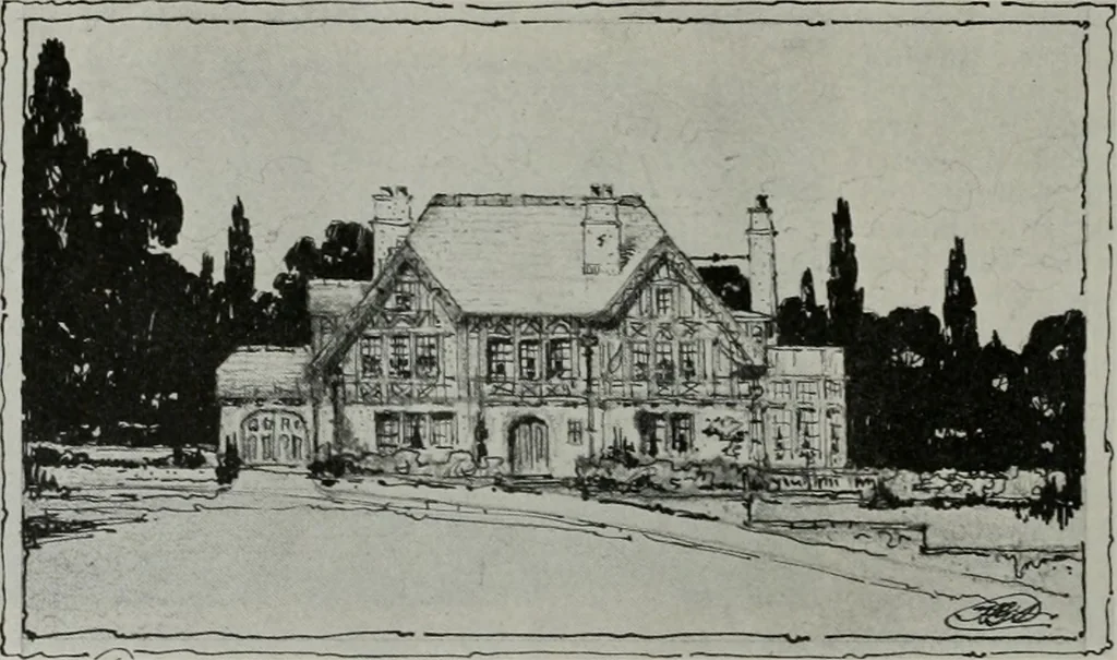 An illustration from The Architect & engineer of California and the Pacific Coast, 1905, leaf 259