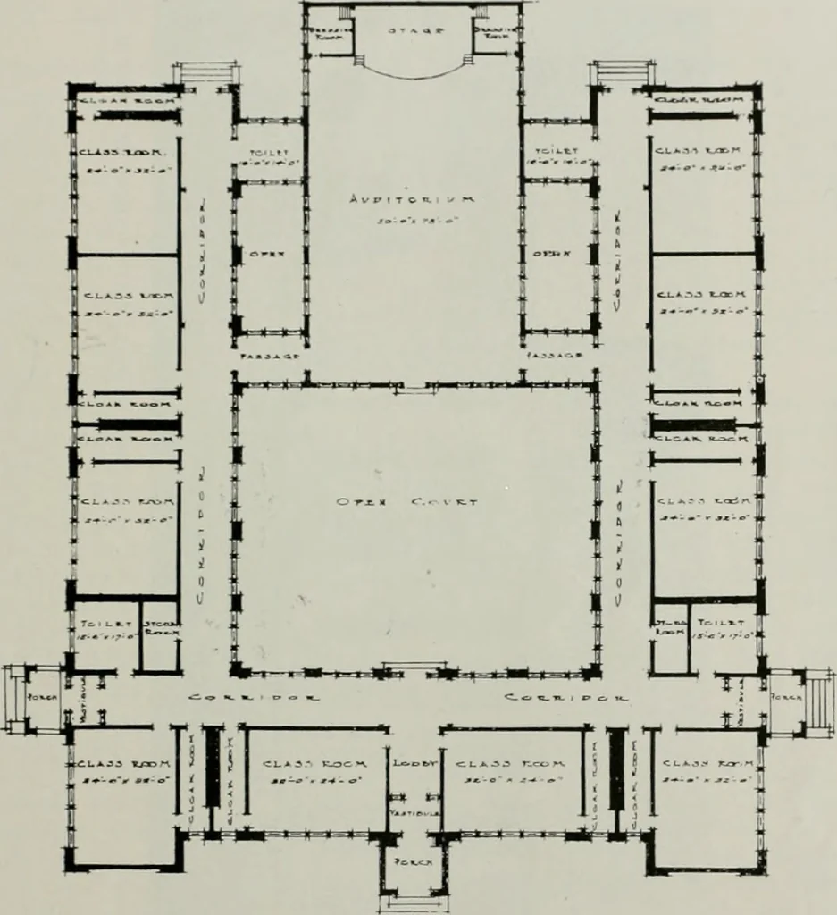 An illustration from The Architect & engineer of California and the Pacific Coast, 1905, leaf 270
