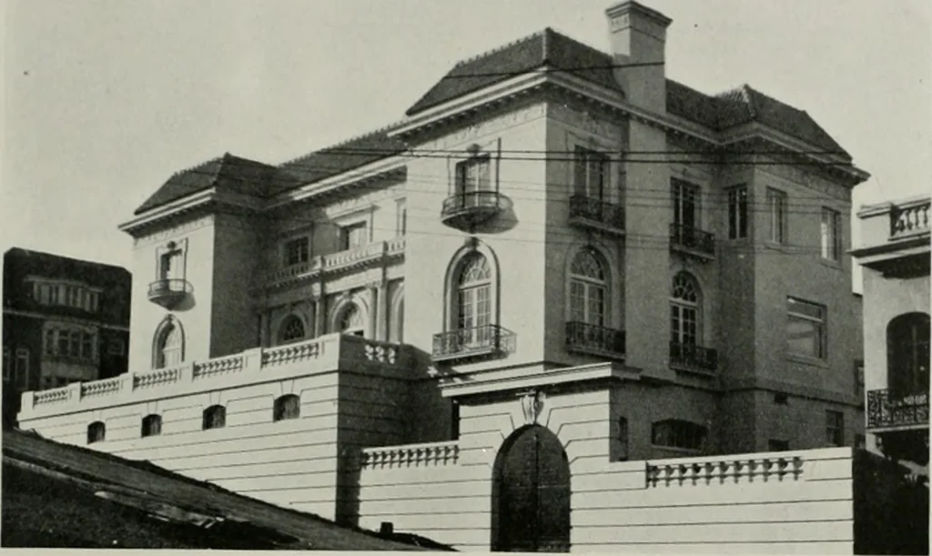 An illustration from The Architect & engineer of California and the Pacific Coast, 1905, leaf 28