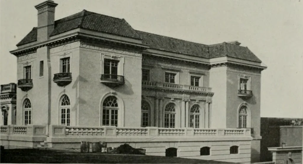 An illustration from The Architect & engineer of California and the Pacific Coast, 1905, leaf 28