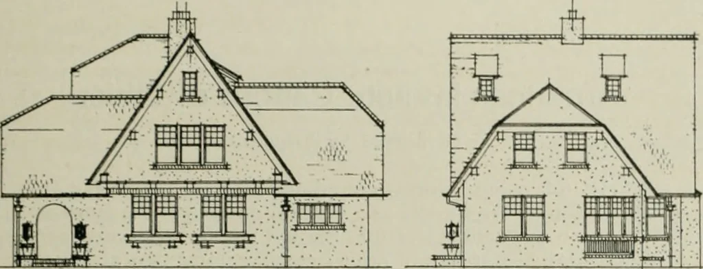An illustration from The Architect & engineer of California and the Pacific Coast, 1905, leaf 282