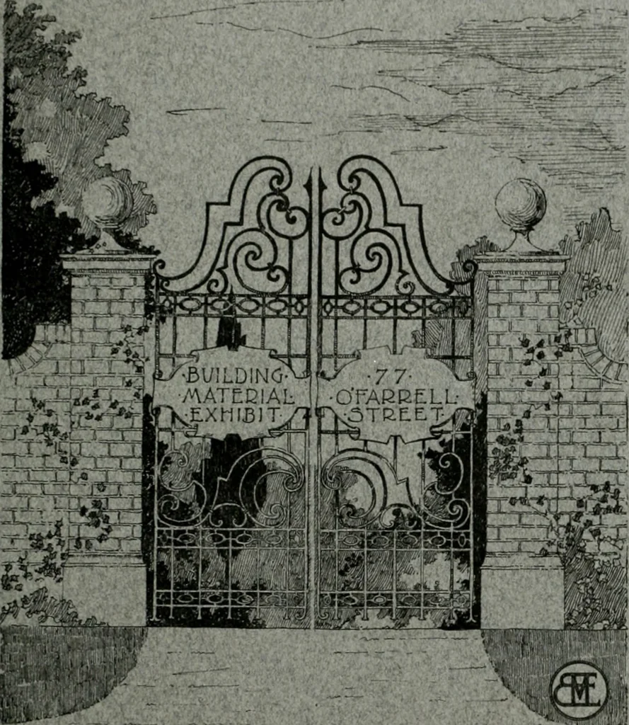 An illustration from The Architect & engineer of California and the Pacific Coast, 1905, leaf 306