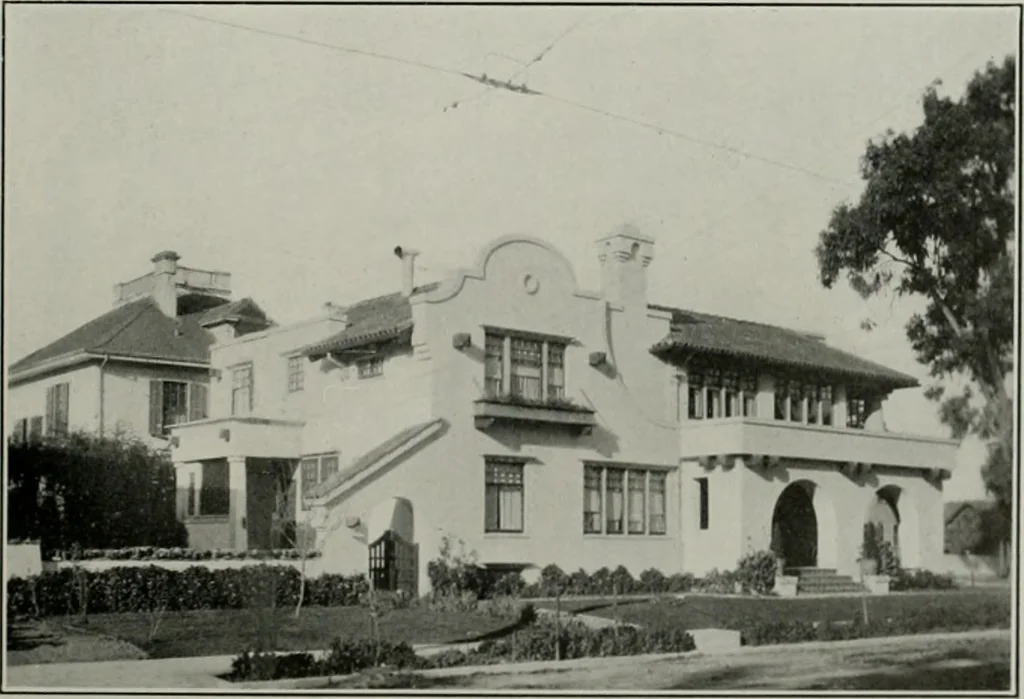 An illustration from The Architect & engineer of California and the Pacific Coast, 1905, leaf 32