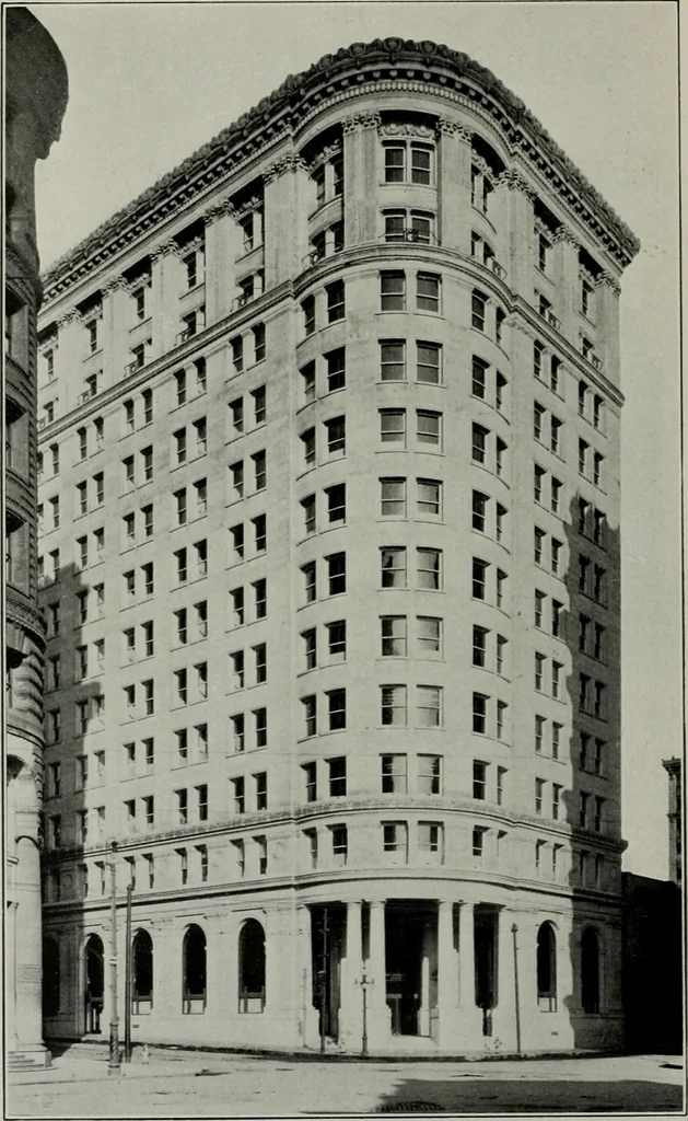 An illustration from The Architect & engineer of California and the Pacific Coast, 1905, leaf 323
