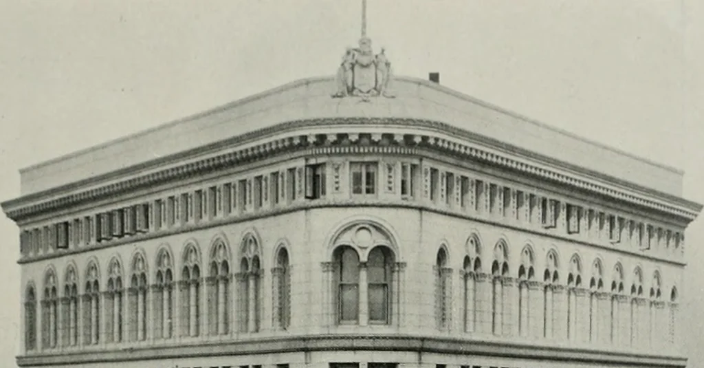 An illustration from The Architect & engineer of California and the Pacific Coast, 1905, leaf 326