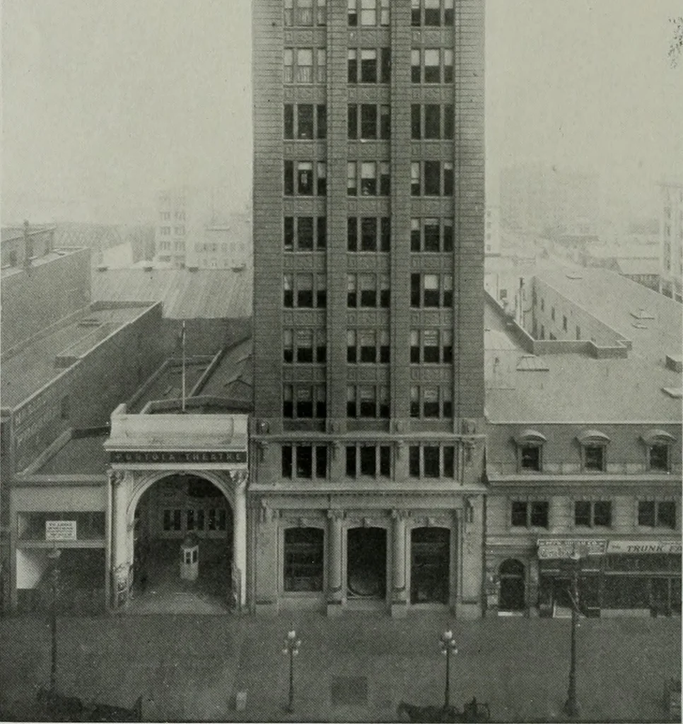 An illustration from The Architect & engineer of California and the Pacific Coast, 1905, leaf 327