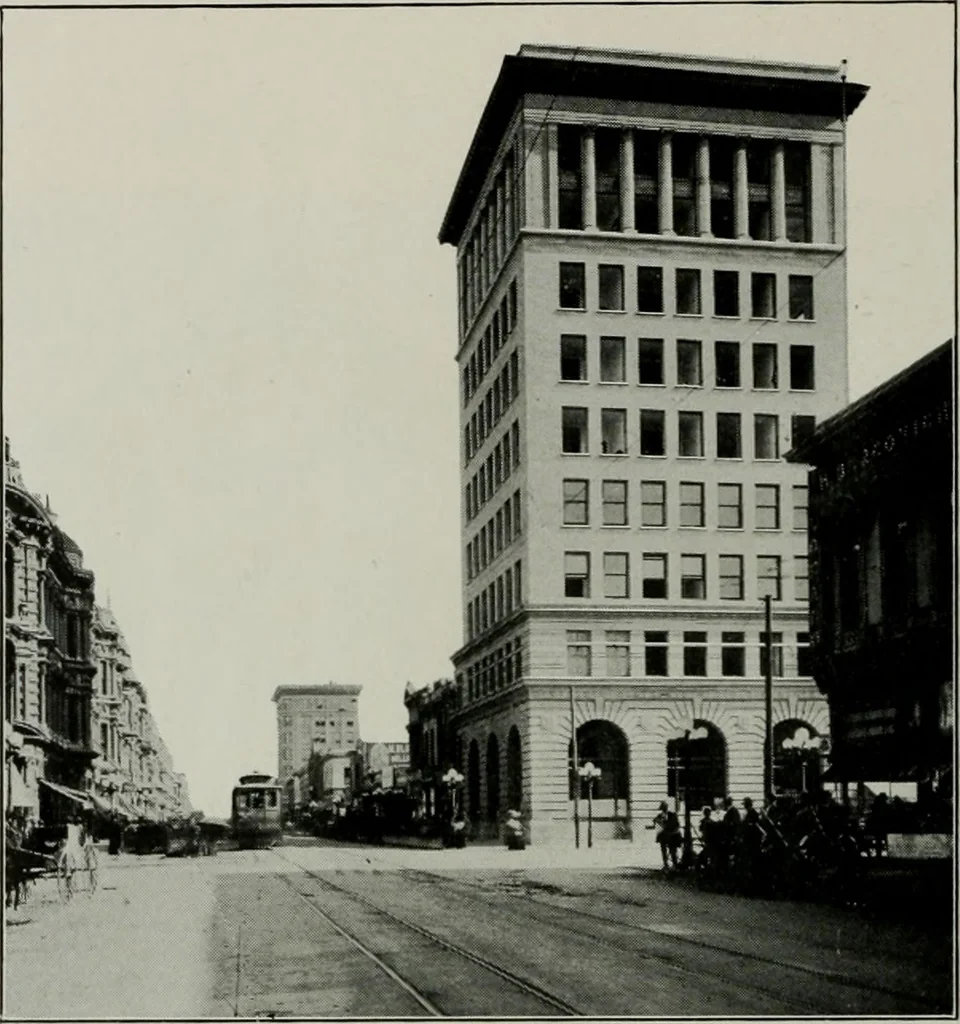 An illustration from The Architect & engineer of California and the Pacific Coast, 1905, leaf 333