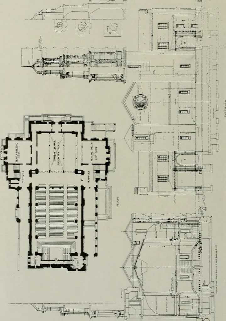 An illustration from The Architect & engineer of California and the Pacific Coast, 1905, leaf 339