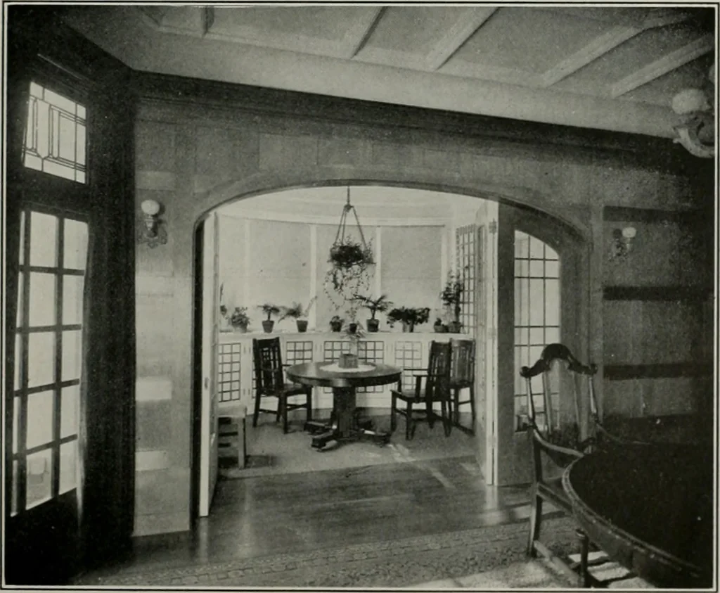 An illustration from The Architect & engineer of California and the Pacific Coast, 1905, leaf 34