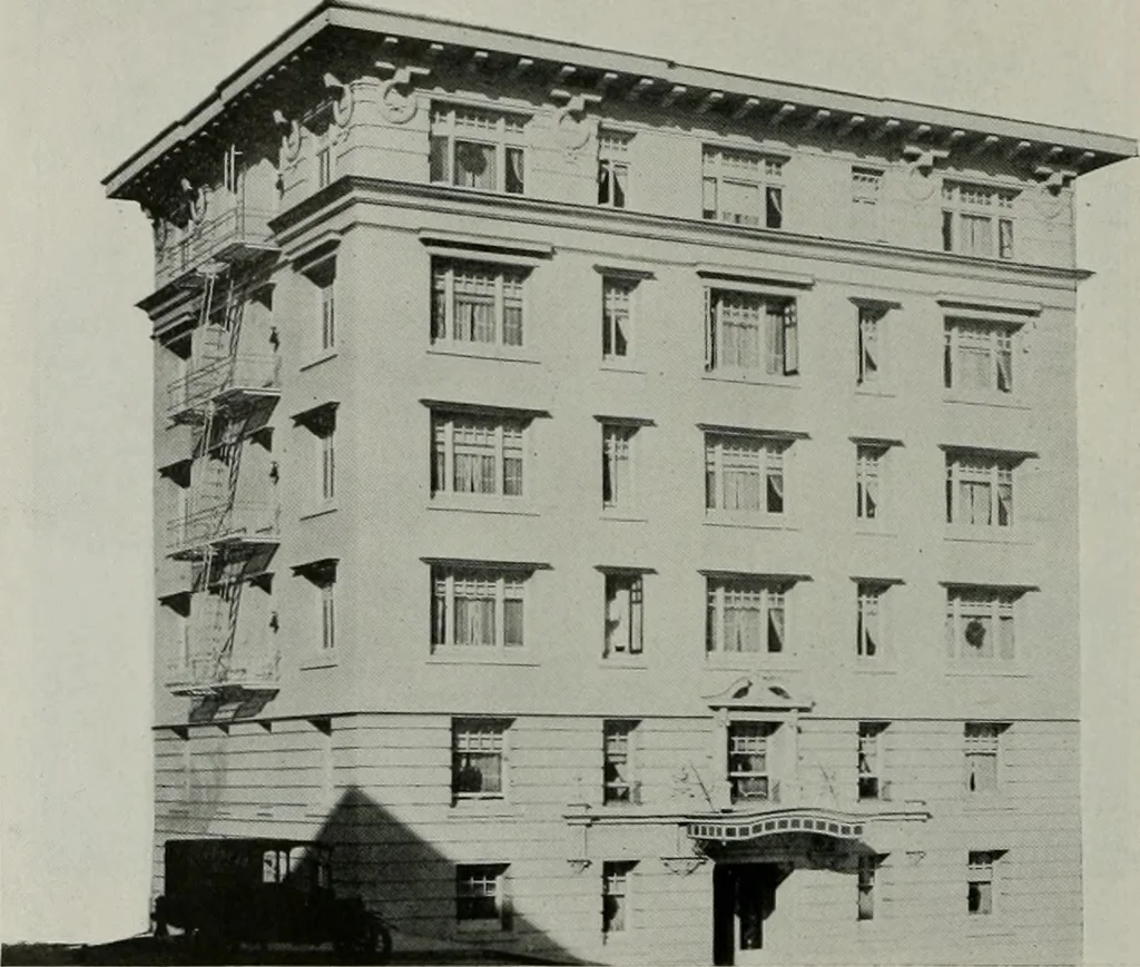 An illustration from The Architect & engineer of California and the Pacific Coast, 1905, leaf 35