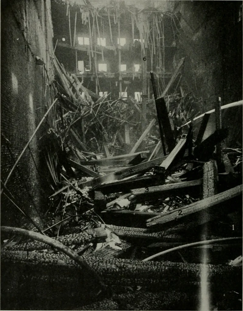 An illustration from The Architect & engineer of California and the Pacific Coast, 1905, leaf 357