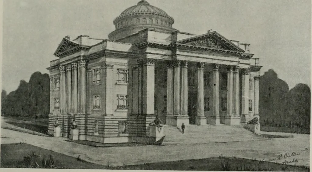 An illustration from The Architect & engineer of California and the Pacific Coast, 1905, leaf 362