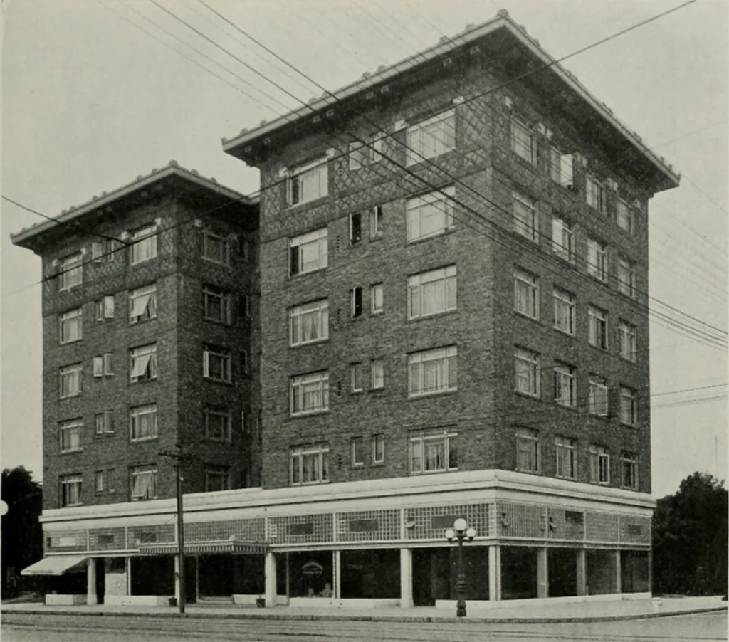 An illustration from The Architect & engineer of California and the Pacific Coast, 1905, leaf 366