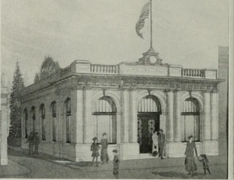 An illustration from The Architect & engineer of California and the Pacific Coast, 1905, leaf 39